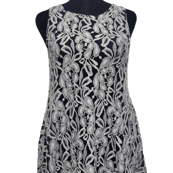 Free People Sheer Lined Floral Mini Dress.  Excellent Condition Pre-owned $108 - Picture 4 of 16